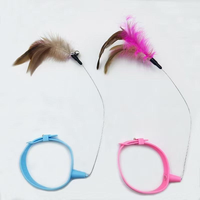 Cat toy collar