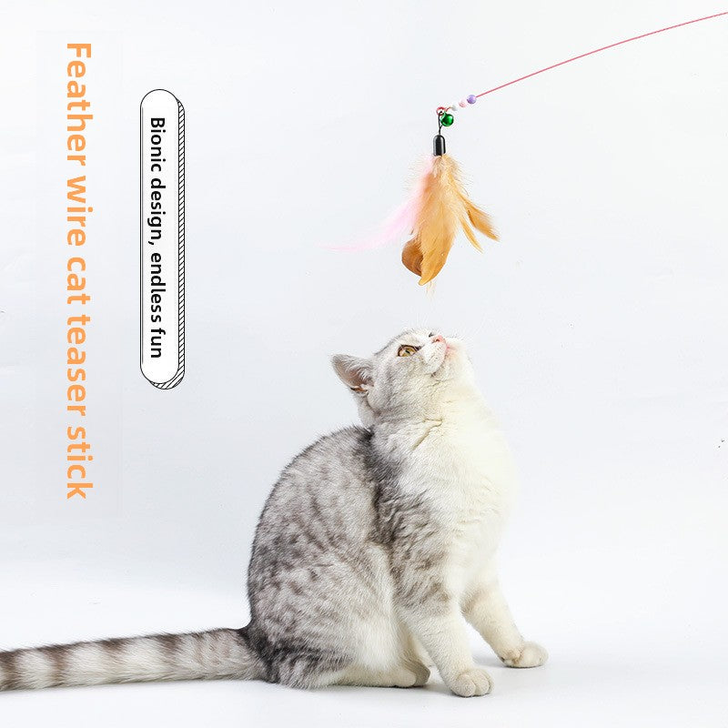 Cat toy teaser wand