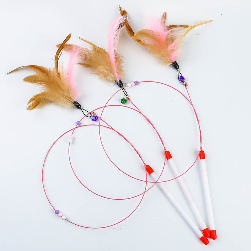 Cat toy teaser wand