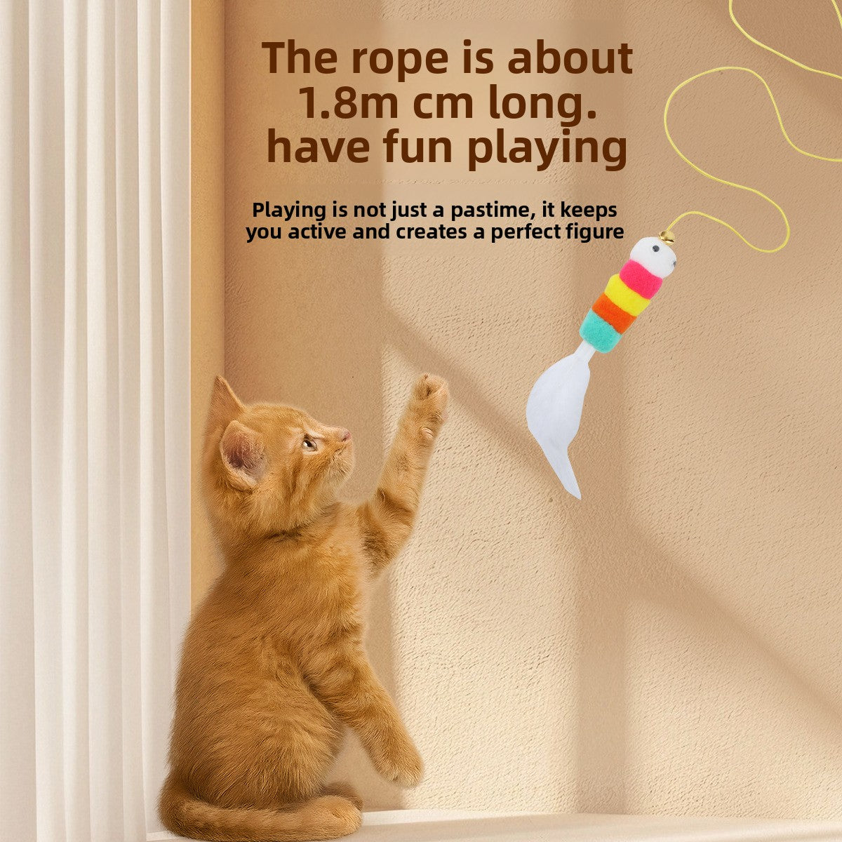 Cat toy yo-yo