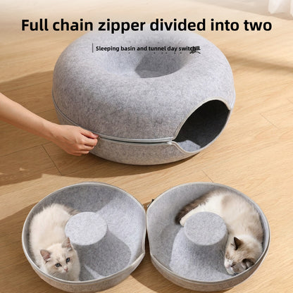 Cat Tunnel Bed
