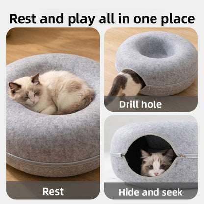 Cat Tunnel Bed