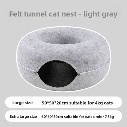Cat Tunnel Bed
