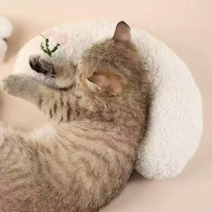 Cat u-shaped pillow