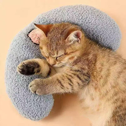 Cat u-shaped pillow