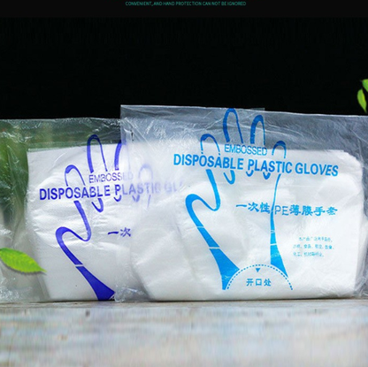 Catering Beauty Plastic Gloves