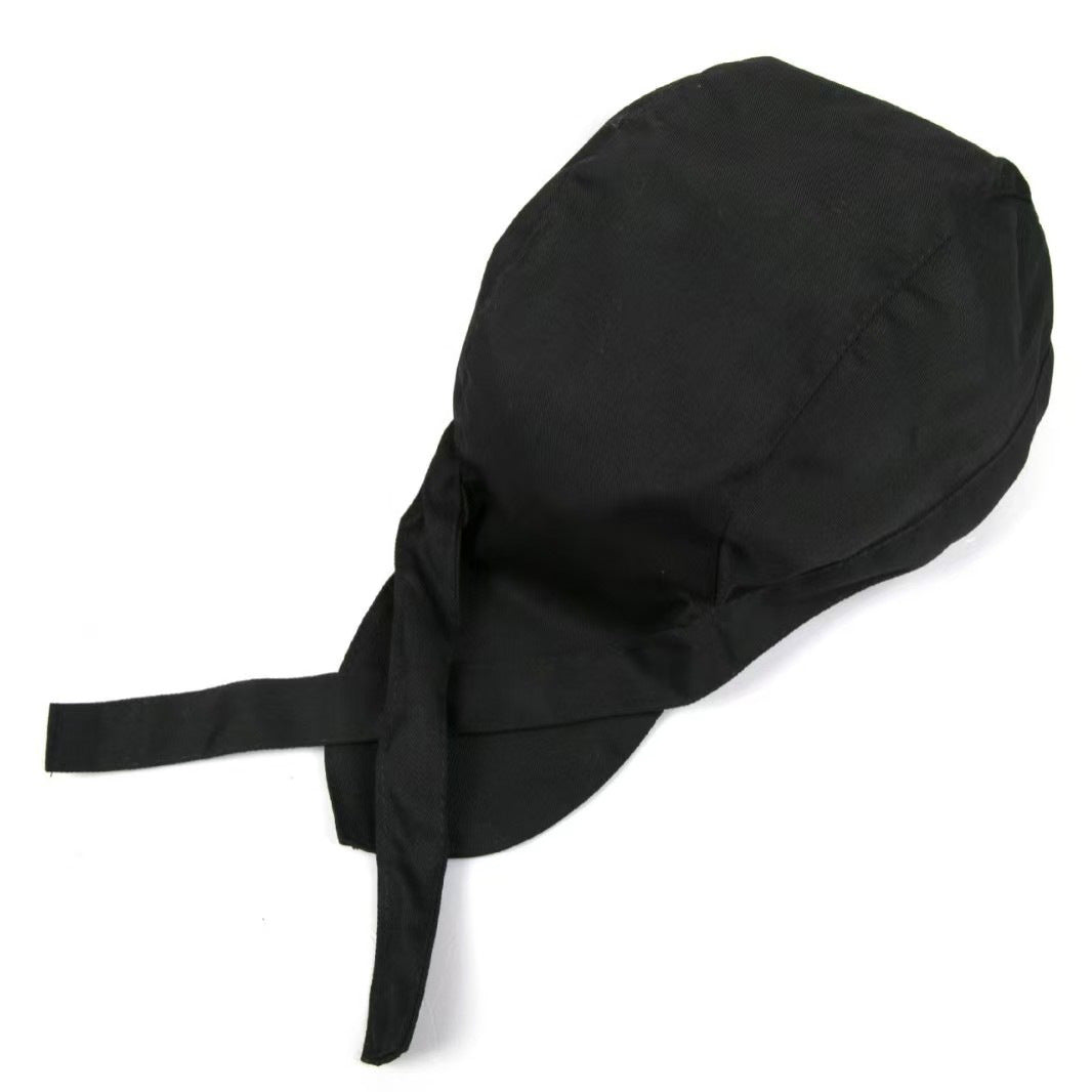 Catering chef hat, headscarf, work hat