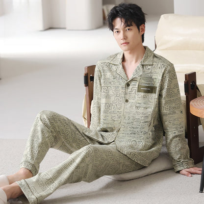 Catman Pajamas Men's Pure Cotton