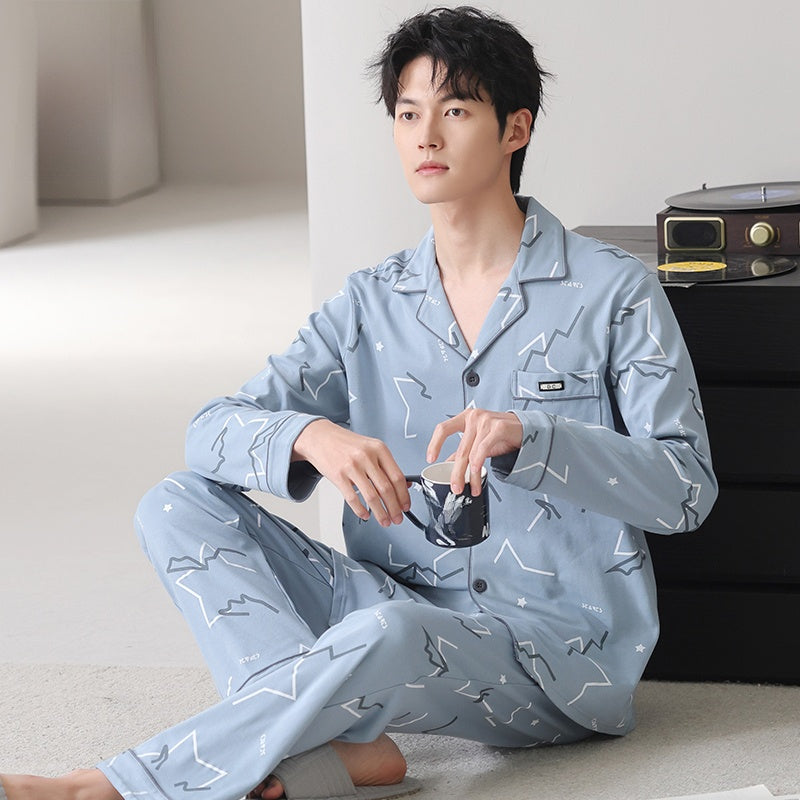 Catman Pajamas Men's Pure Cotton