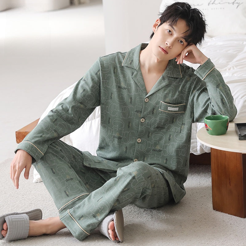 Catman Pajamas Men's Pure Cotton