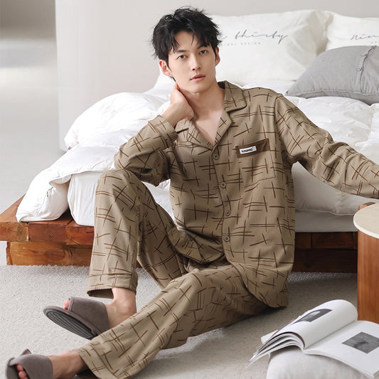 Catman Pajamas Men's Pure Cotton