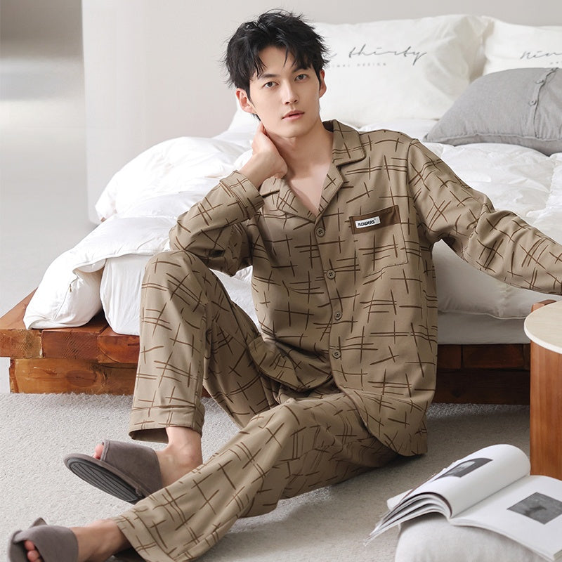 Catman Pajamas Men's Pure Cotton