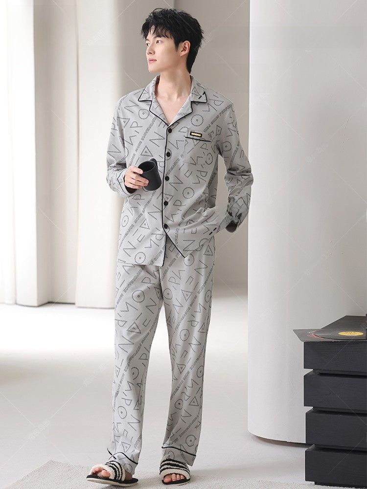Catman Pajamas Men's Pure Cotton