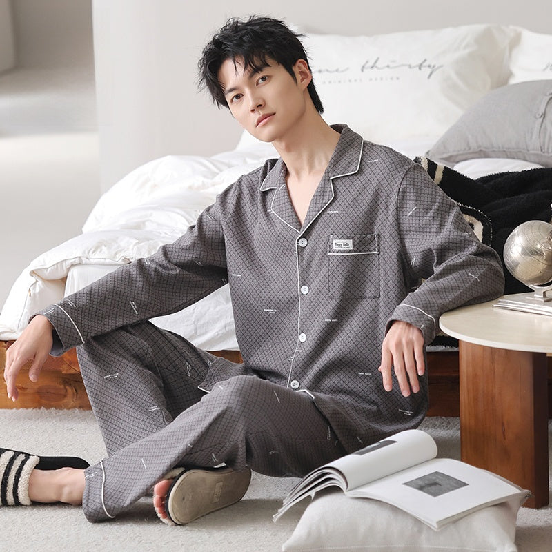 Catman Pajamas Men's Pure Cotton