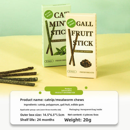 Catnip Chew Sticks for Adult Cats