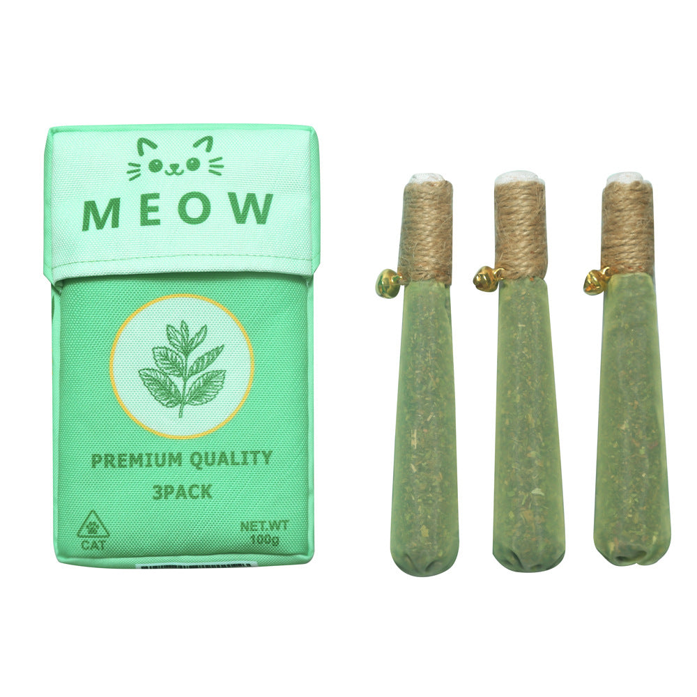 Catnip Chew Toy Stick for Dental Health