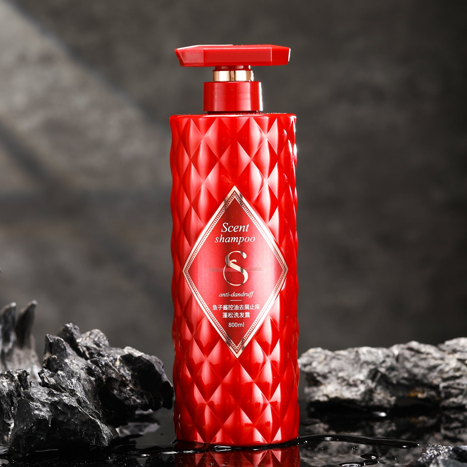 Caviar oil control, dandruff removal and fluffy shampoo