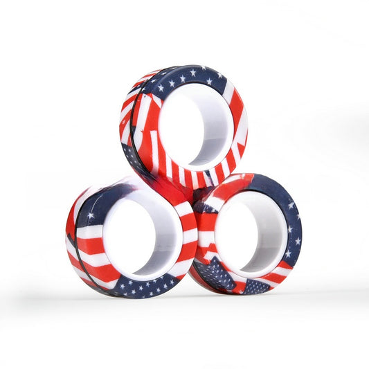 Magnetic Rotating Fidget Bracelet Toy