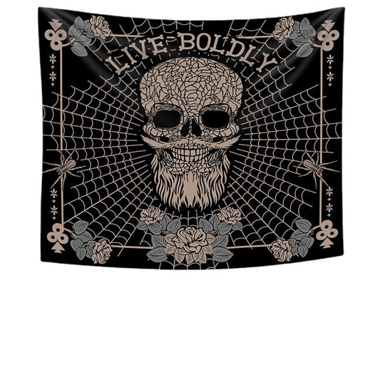 Skull Home Improvement Stylish Room Tapestry Wall Decoration
