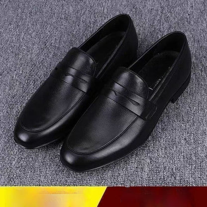 Breathable Leather Shoes for Men – Casual Soft Sole Comfort