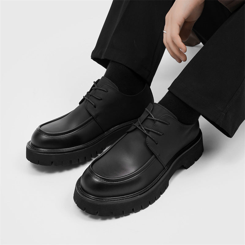 Men’s British Style Leather Shoes Autumn Formal Footwear