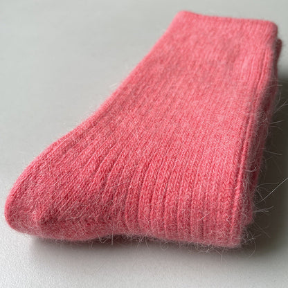 Rabbit Wool Blend Fleece Lined Winter Socks Warm Daily Wear
