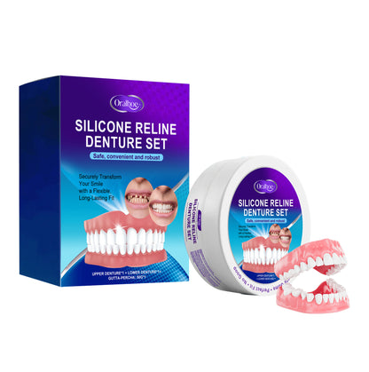 Denture-Adjacent Braces for Comfortable Oral Support and Fit