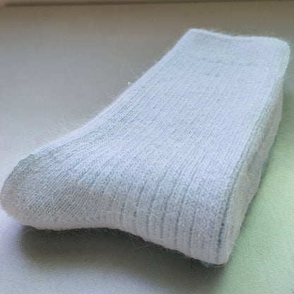 Rabbit Wool Blend Fleece Lined Winter Socks Warm Daily Wear
