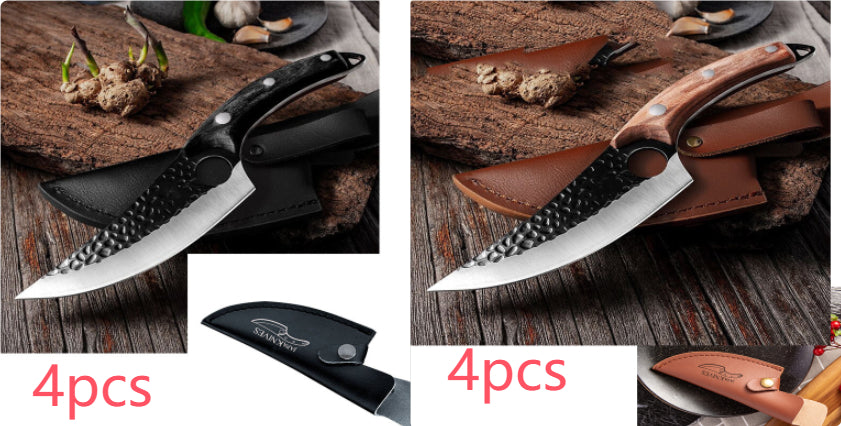 Boning Butcher Knife for Slaughter Meat Cutting Skinning Tool