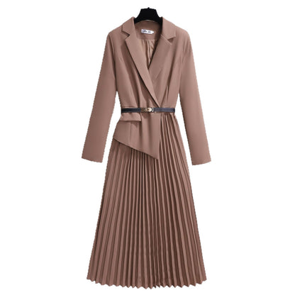 Suits with Pleated Dresses – Elegant, Stylish & Perfectly Tailored Outfit for Formal and Modern Fashion Looks