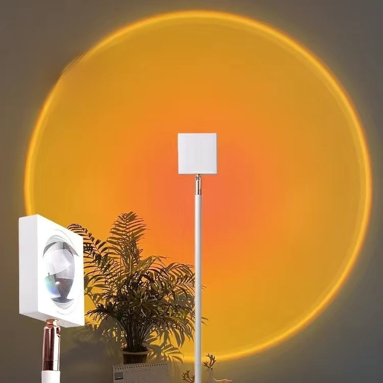 Artistic Sunset Floor Lamp for Warm and Stylish Home Lighting