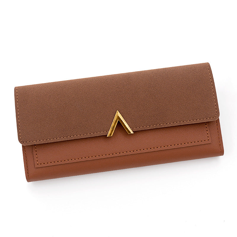 Fashionable Simple Long Wallet – Women’s Slim Stylish Wallet