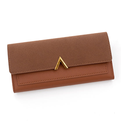 Fashionable Simple Long Wallet – Women’s Slim Stylish Wallet
