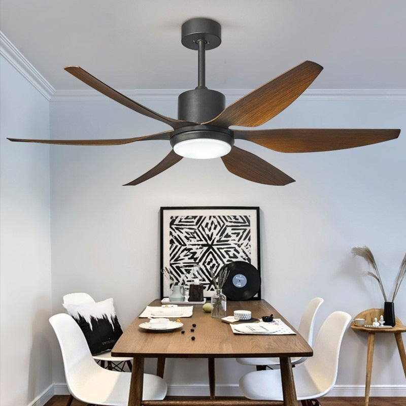 DC Ceiling Fan Light And Variable Frequency Quiet Airflow