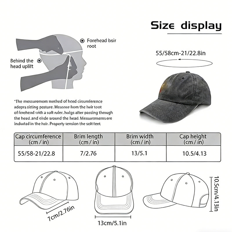 2pcs Adjustable Embroidered Gamer Baseball Cap for Men Women