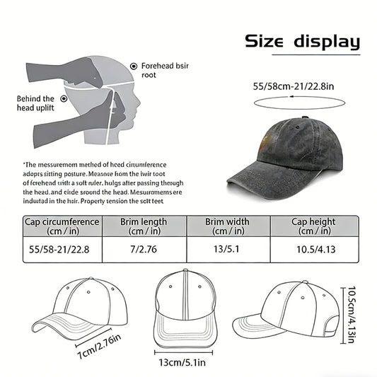 2pcs Adjustable Embroidered Gamer Baseball Cap for Men Women
