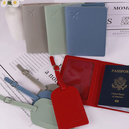 Leather passport holder