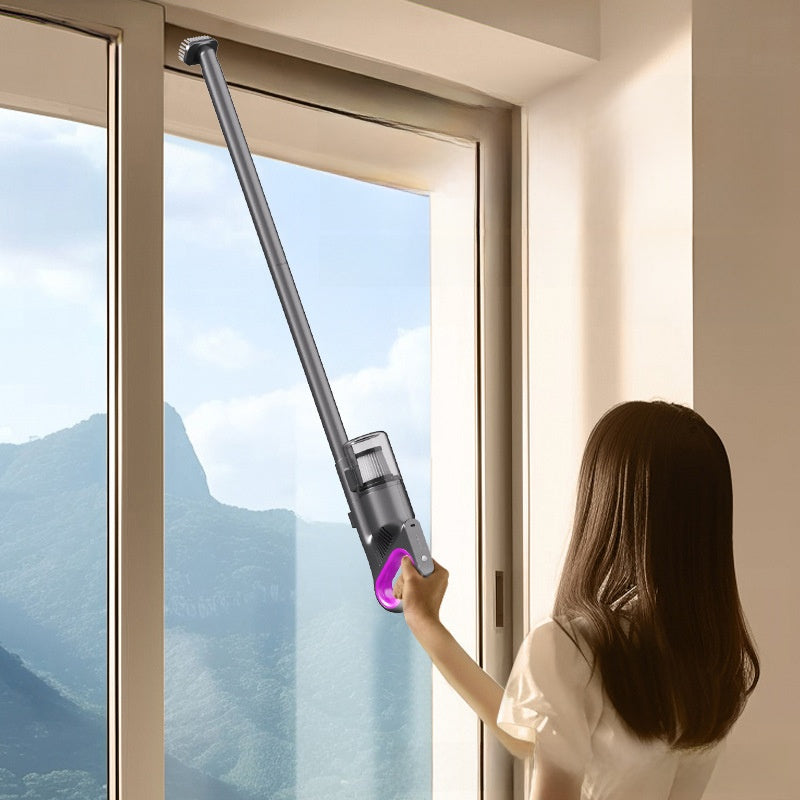 Handheld Wireless Vacuum Cleaner With Floor Brush Daily Uses