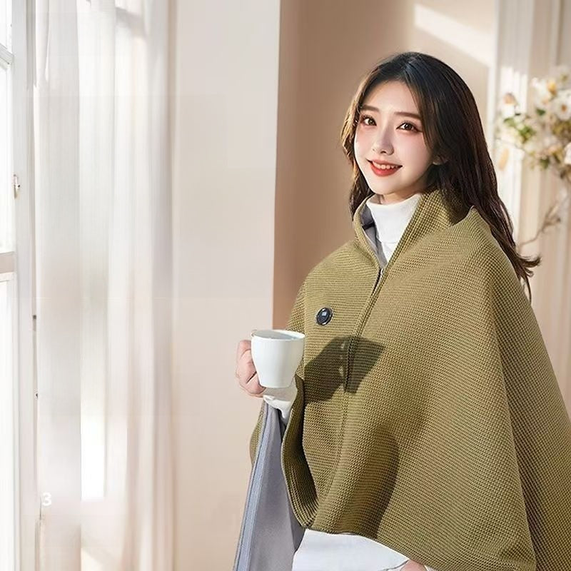 Portable Heated Blanket for Warm Travel and Home Comfort