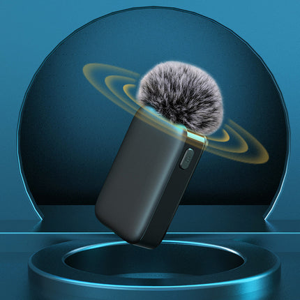 Wireless Lavalier Microphone – Dual Core Noise-Cancelling Mic