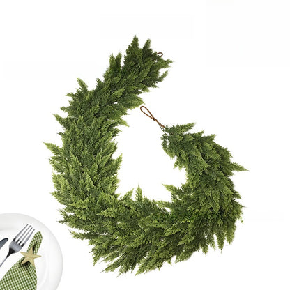 Cedar boughs for Christmas decoration