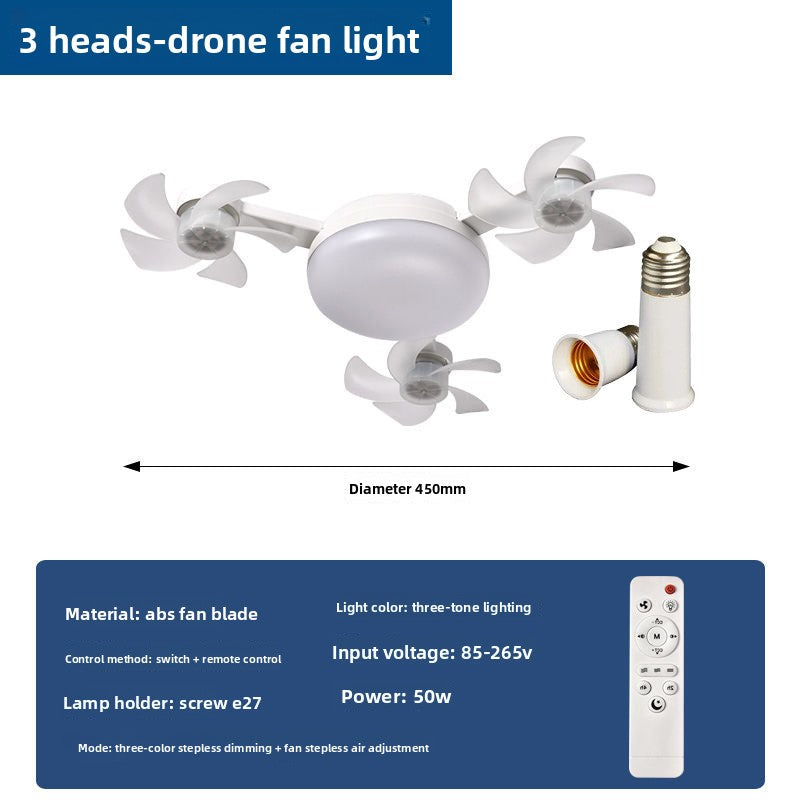 Ceiling Fan Light with Variable Frequency Motor