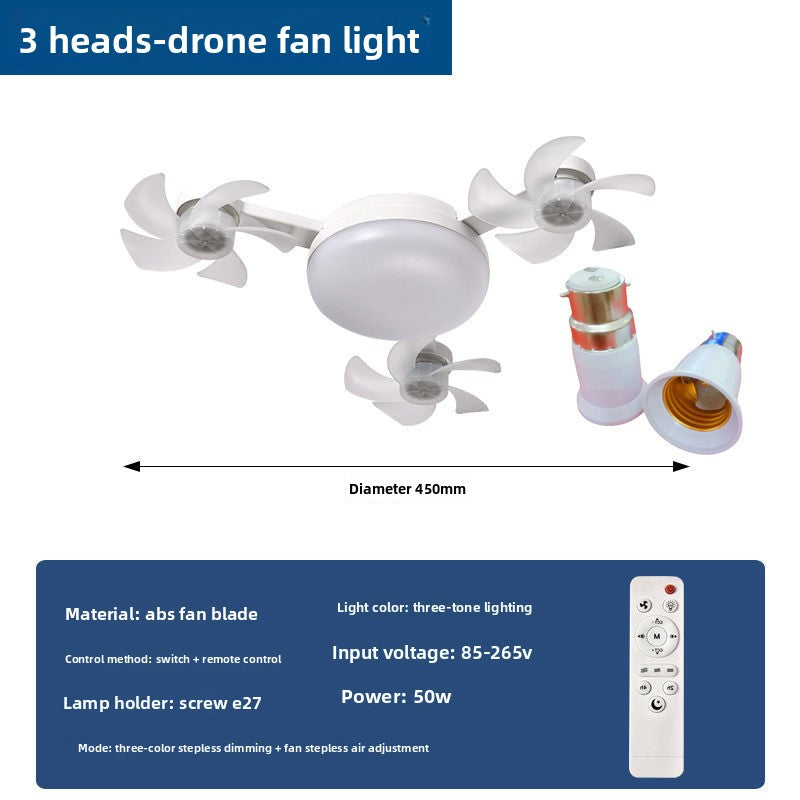 Ceiling Fan Light with Variable Frequency Motor