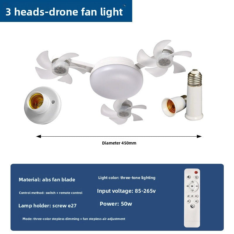 Ceiling Fan Light with Variable Frequency Motor