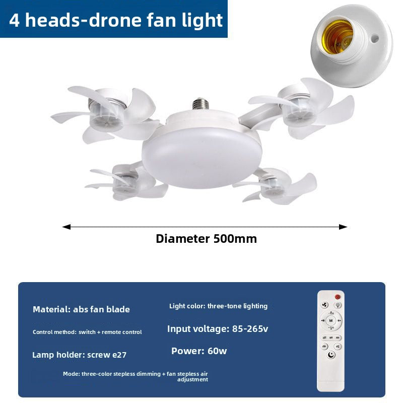 Ceiling Fan Light with Variable Frequency Motor
