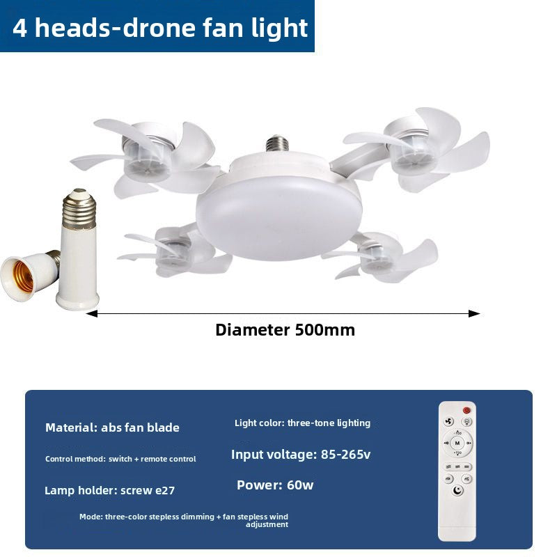Ceiling Fan Light with Variable Frequency Motor