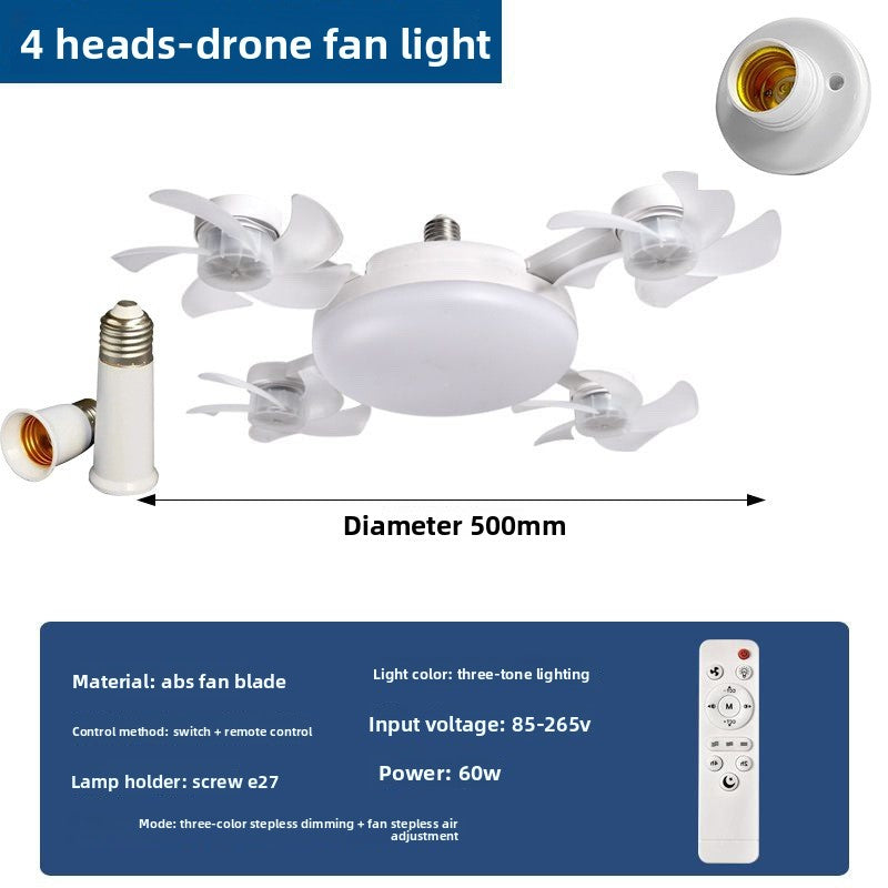 Ceiling Fan Light with Variable Frequency Motor