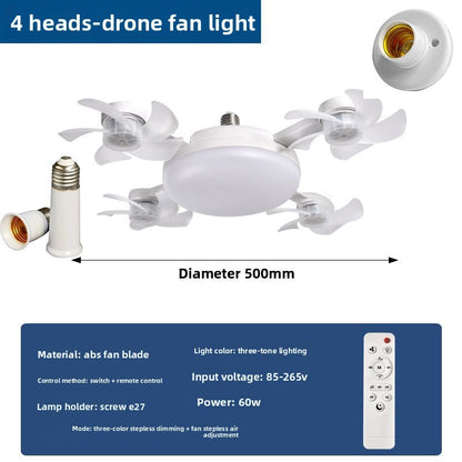 Ceiling Fan Light with Variable Frequency Motor