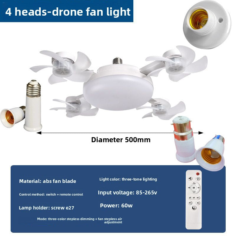 Ceiling Fan Light with Variable Frequency Motor