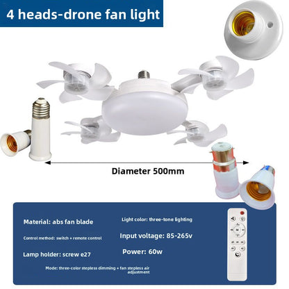Ceiling Fan Light with Variable Frequency Motor